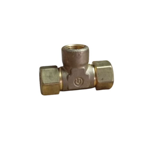 Conector tipo T,  1/2" X 1/2" X 1/2" HNPT